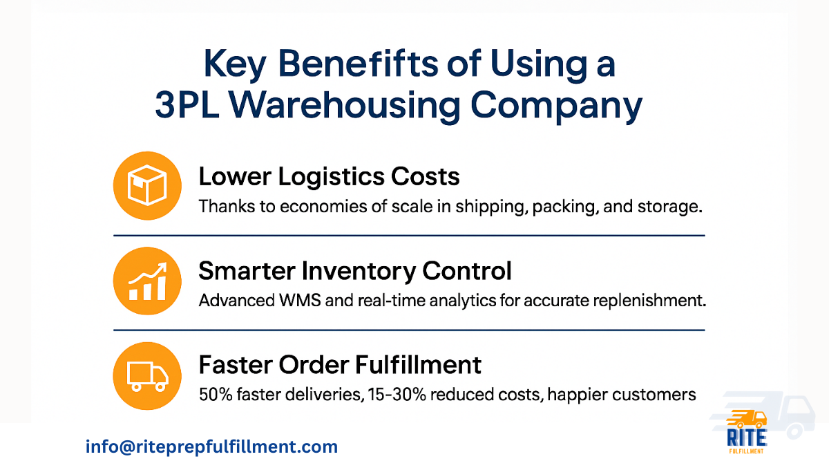 Benefits of Using a 3PL Warehousing Company