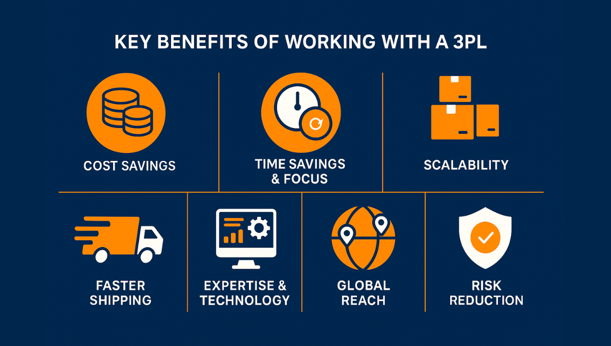 Key Benefits of Using a 3rd Party Fulfillment Provider