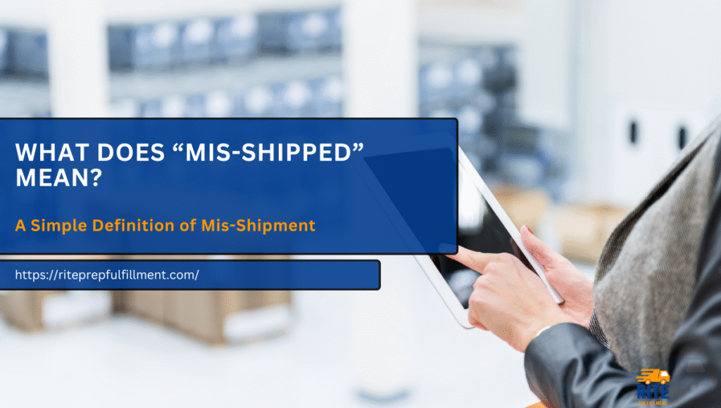 What Does Mis-Shipped Mean?