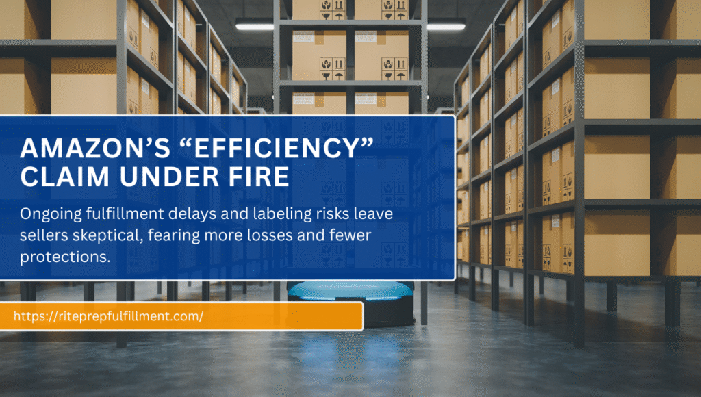 Amazon's Efficiency Claim Under Fire