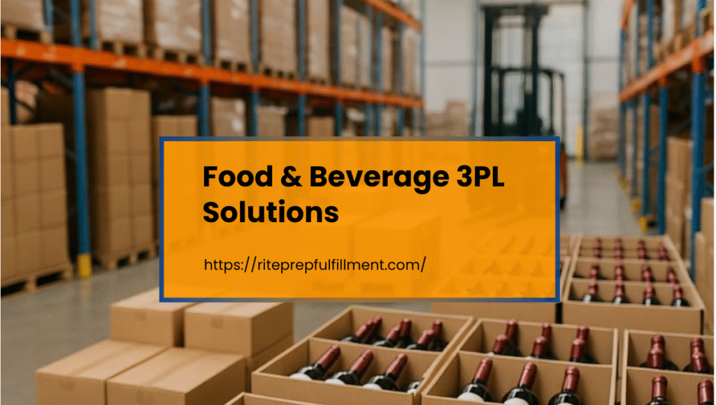 Food and Beverages 3PL Solutions